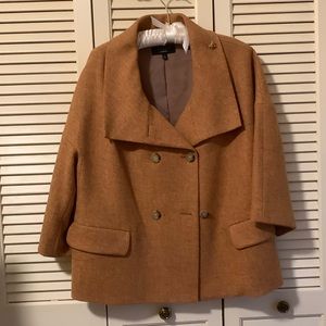 Talbots wool 3/4 sleeve jacket size 14